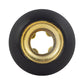 Ricta Pro Nyjah Huston Chrome Core Sort Guld Slim 52mm 99a wheels